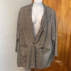 Old Navy Plaid Blazer 4X